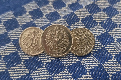 Antike hübsche alte münz - hübsche,