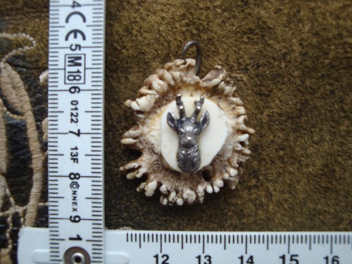 Charivari geweihrosette mit - charivari,