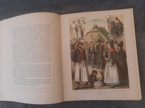 Deutsche volkstrachten 1890 - deutsche,