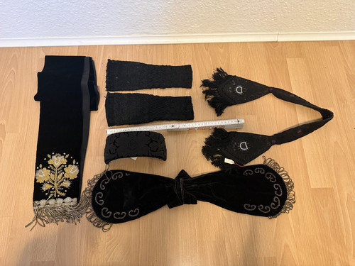 Antikes trachten konvolut - antikes, trachten-konvolut