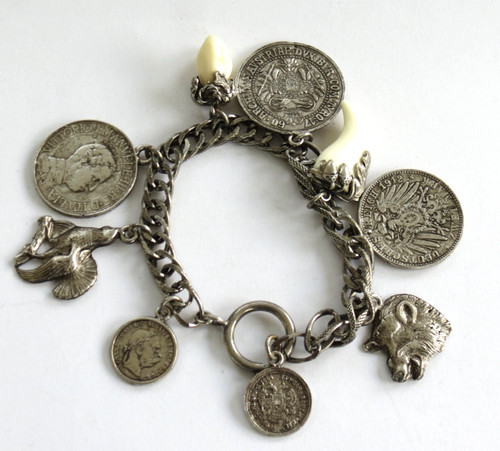 Vintage charivari tracht kette - charivari,
