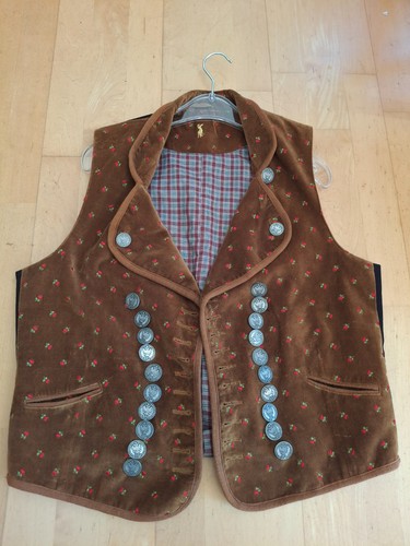 Dachauer tracht samtweste - tracht,