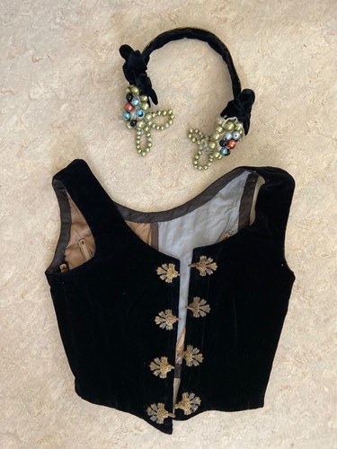 Uraltes kinder mieder tracht - mieder,
