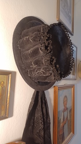 Trachtenhut mit bändern - mit, gold