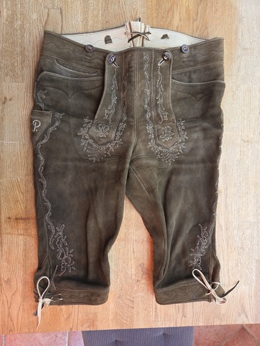 Hirschleder trachtenbundhose - hirschleder,